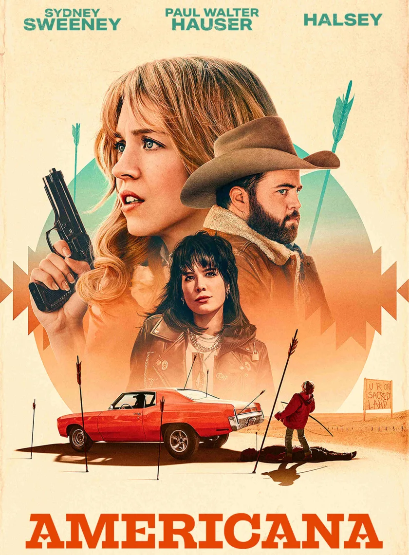 Americana (2023) (Hindi + English) Dual Audio Hollywood Movie BluRay HD ESub