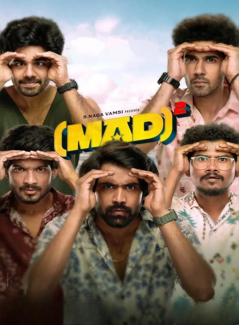 Mad Square (2025) (Hindi + Telugu) Dual Audio UnCut South Movie HD ESub