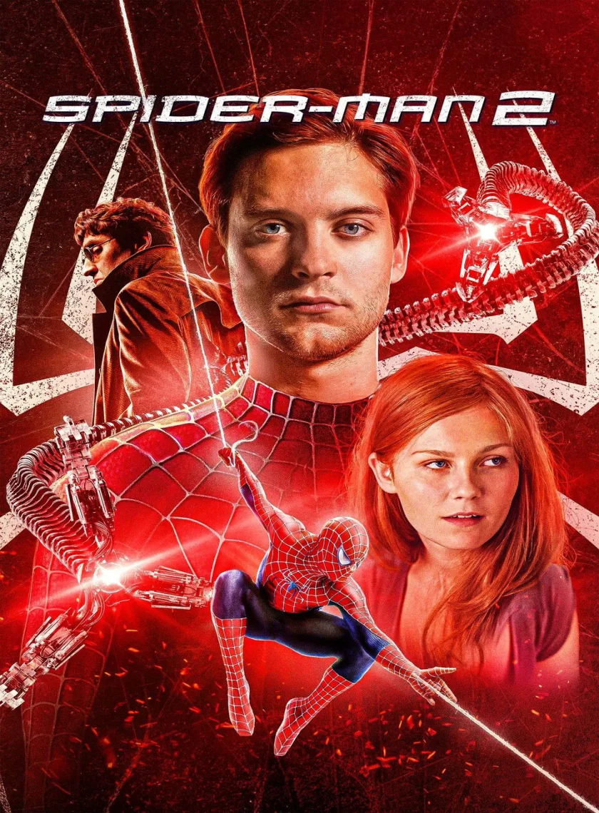 Spider-Man 2 (2004) (Hindi + English) Dual Audio Hollywood Movie BluRay HD ESub