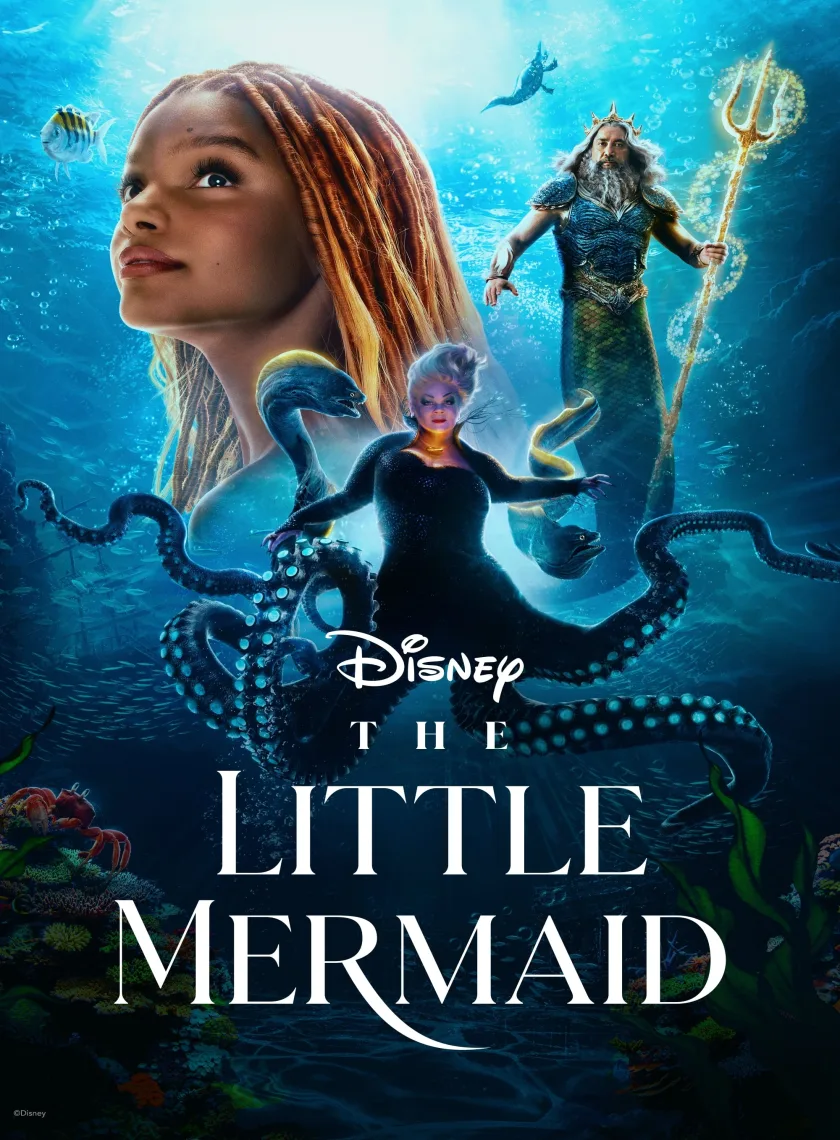 The Little Mermaid (2023) {Hindi + English} Dual Audio MCU Full Movie HD ESub