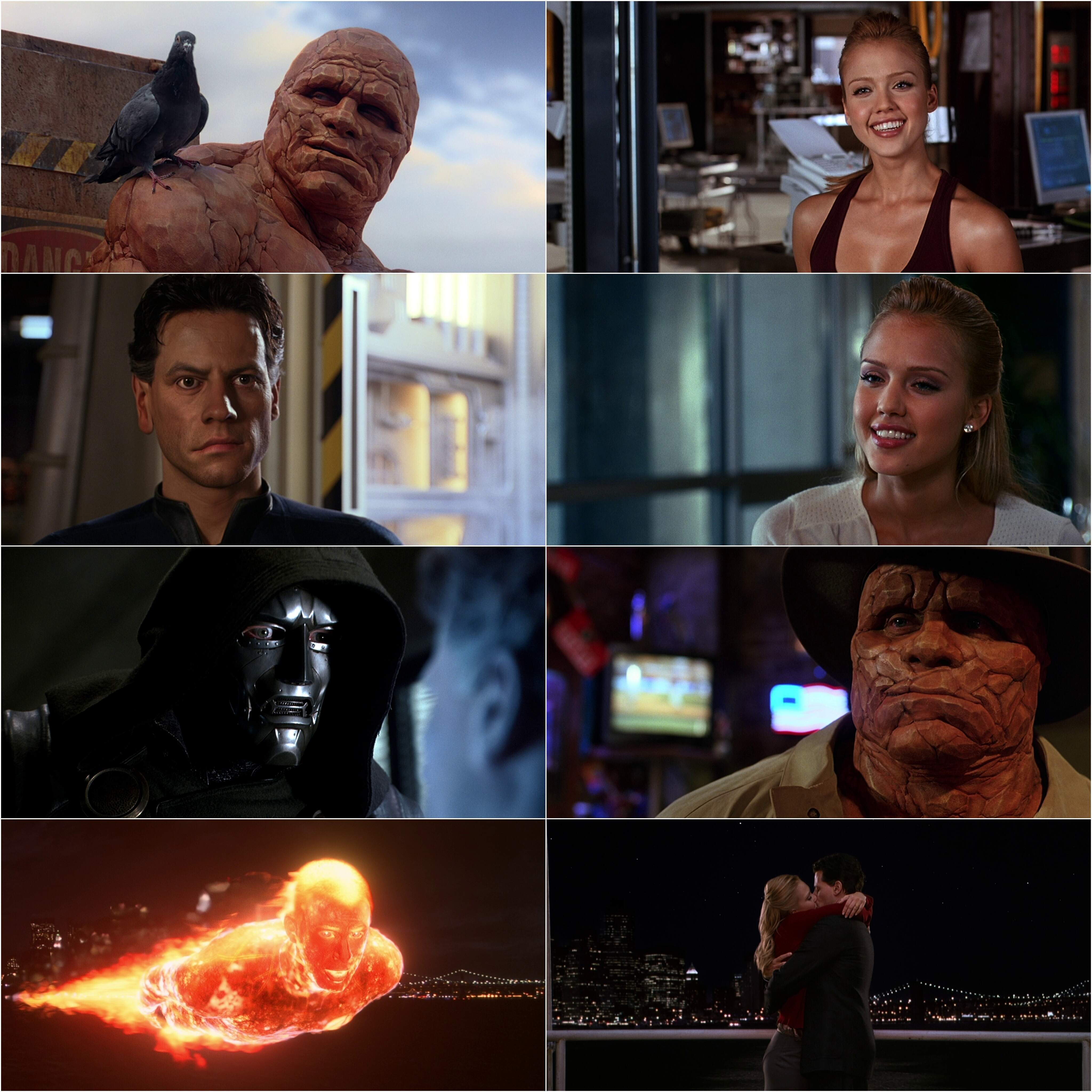 Fantastic Four (2005) (Hindi + English) Dual Audio Hollywood Movie BluRay HD ESub screenshot
