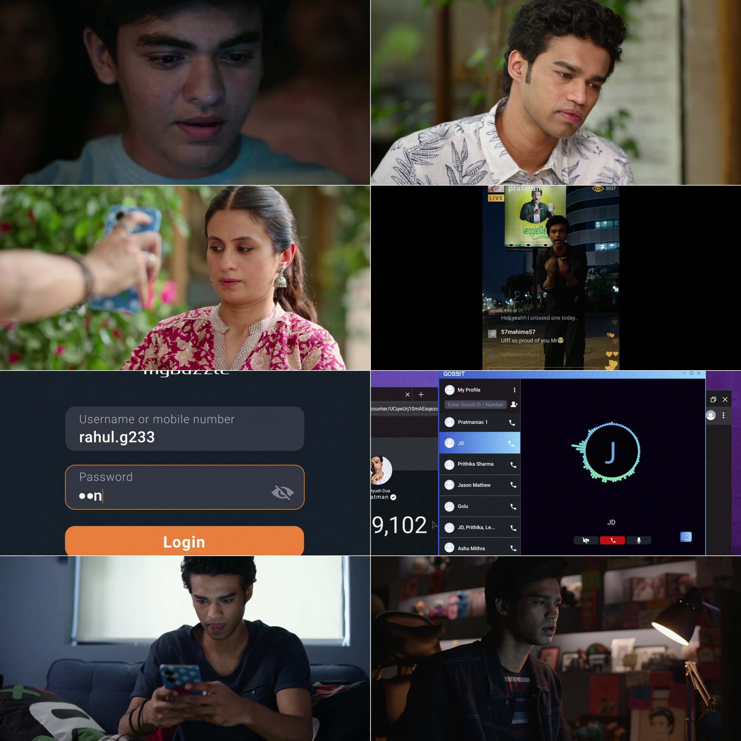 Logout (2025) Bollywood Hindi Movie HD ESub screenshot