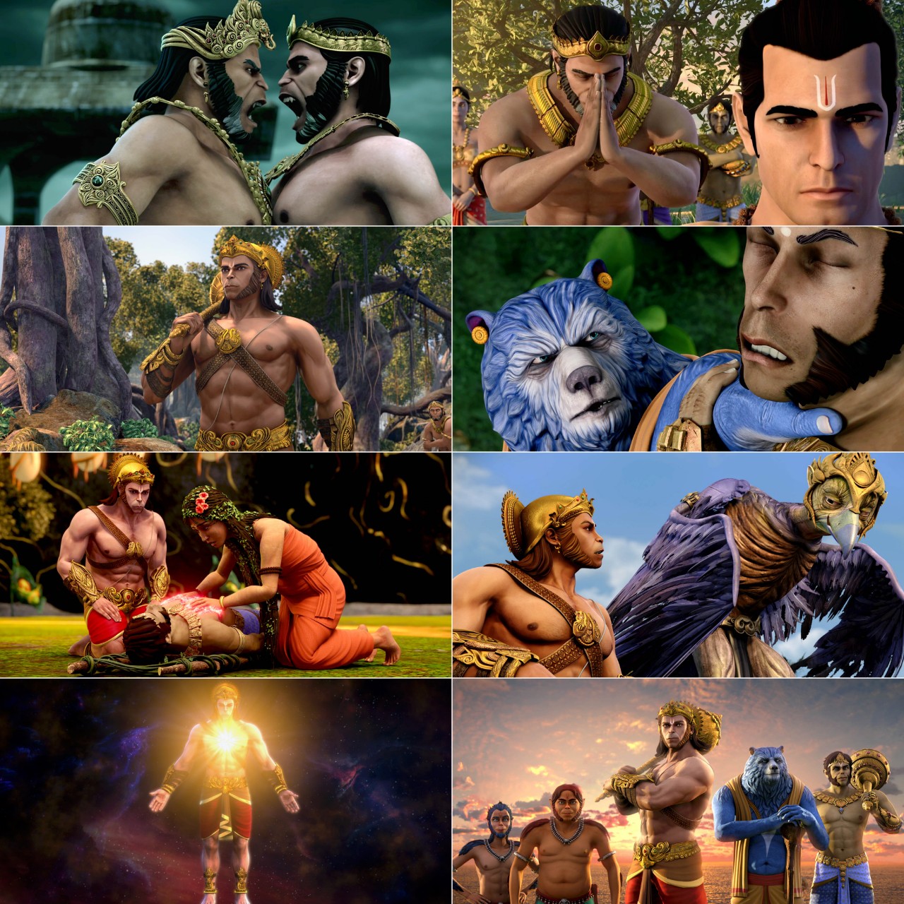 The Legend of Hanuman S01 (2021) Hindi Completed Web Series HEVC ESub screenshot