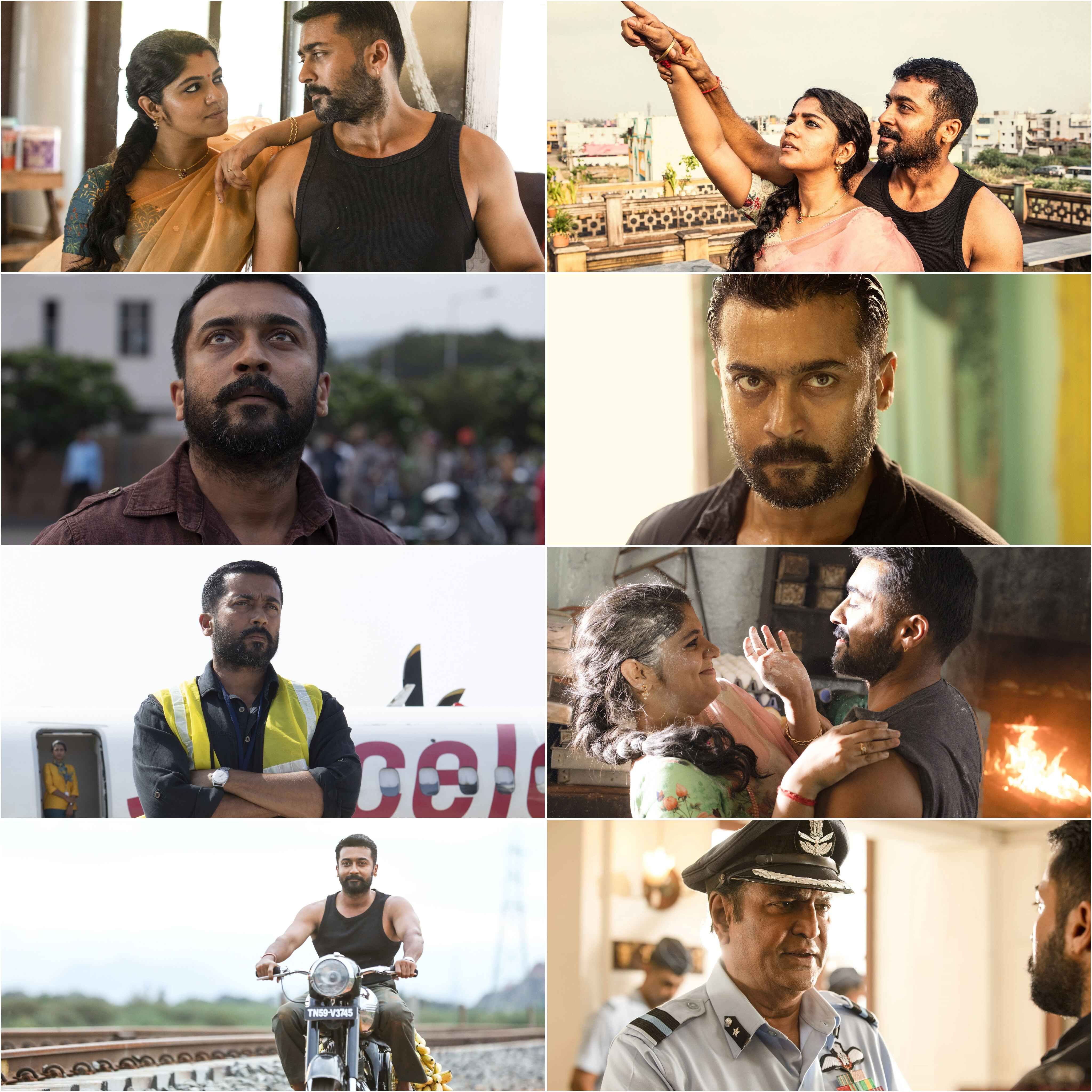Udaan (Soorarai Pottru) (2020) (Hindi + Tamil) Dual Audio UnCut South Movie HD ESub screenshot
